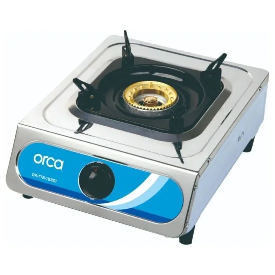 Orca 1 Gas Burner Table Top - Stainless Steel